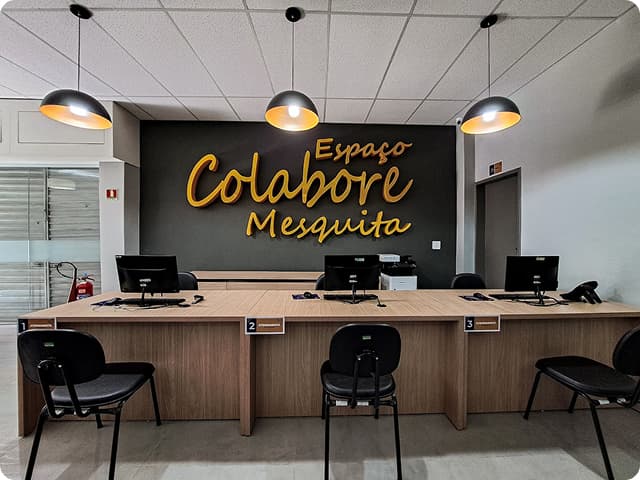 Espaço Colabore - Recepção